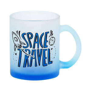 TAZA DE VIDRIO PAVONADO DE 11 OZ